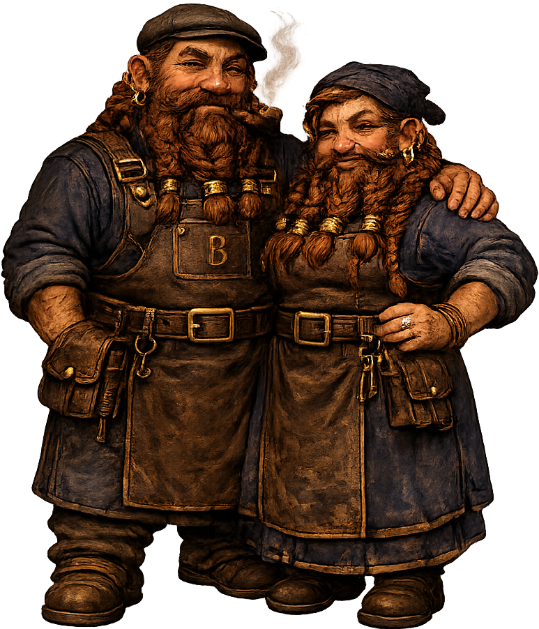 Boltac and his wife