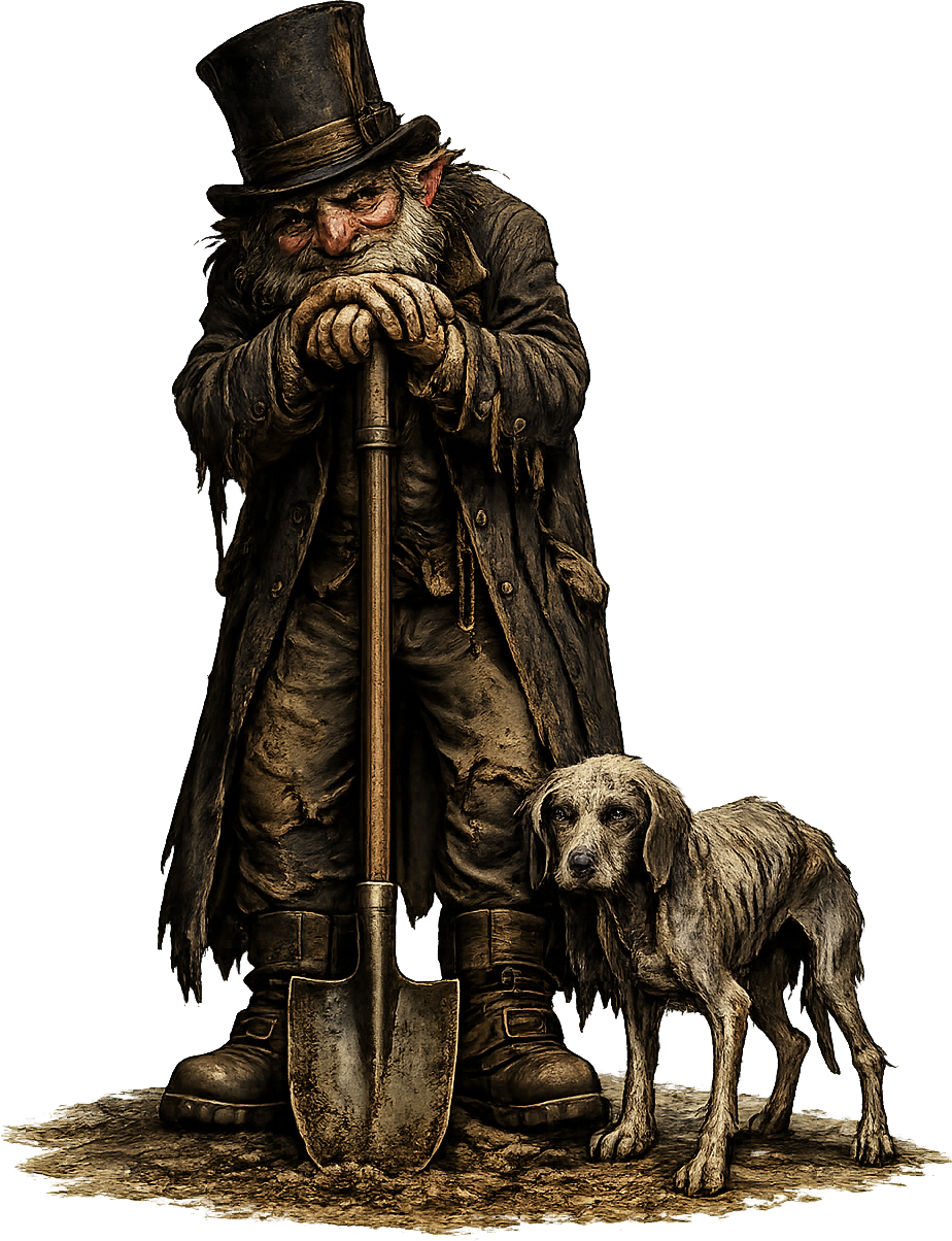 Cemetery caretaker